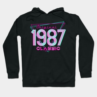 Born In 1987 Throwback Birthday Hoodie